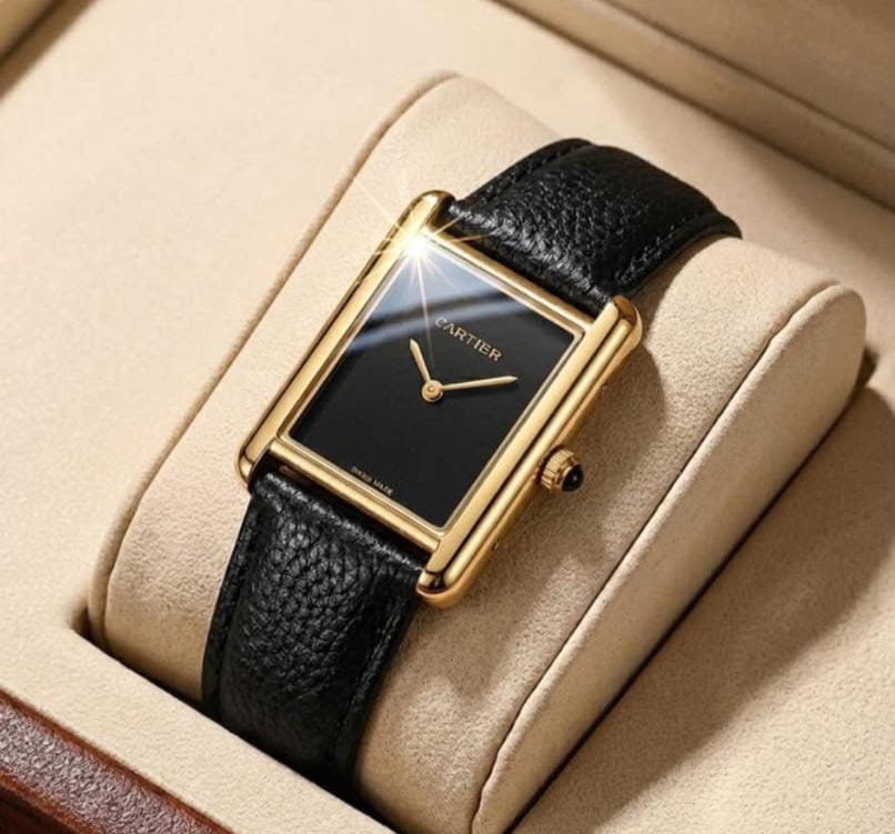 CARTIER Wrist Band Watch With Box