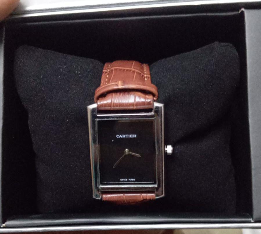CARTIER Wrist Band Watch With Box